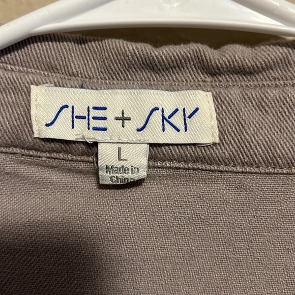 Lavender Shacket - Picture 3 of 4